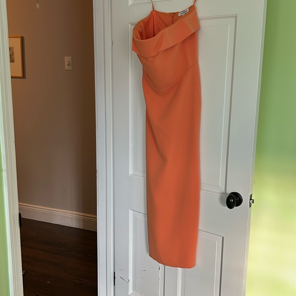 Veronica Beard NWT orange evening dress size 6